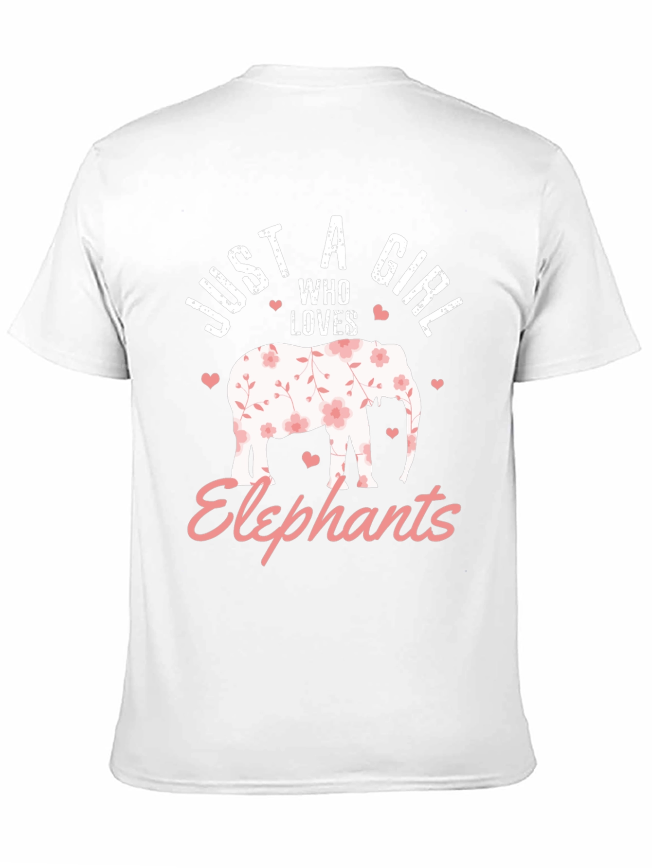 Just A Girl Who Loves Elephants T-Shirt