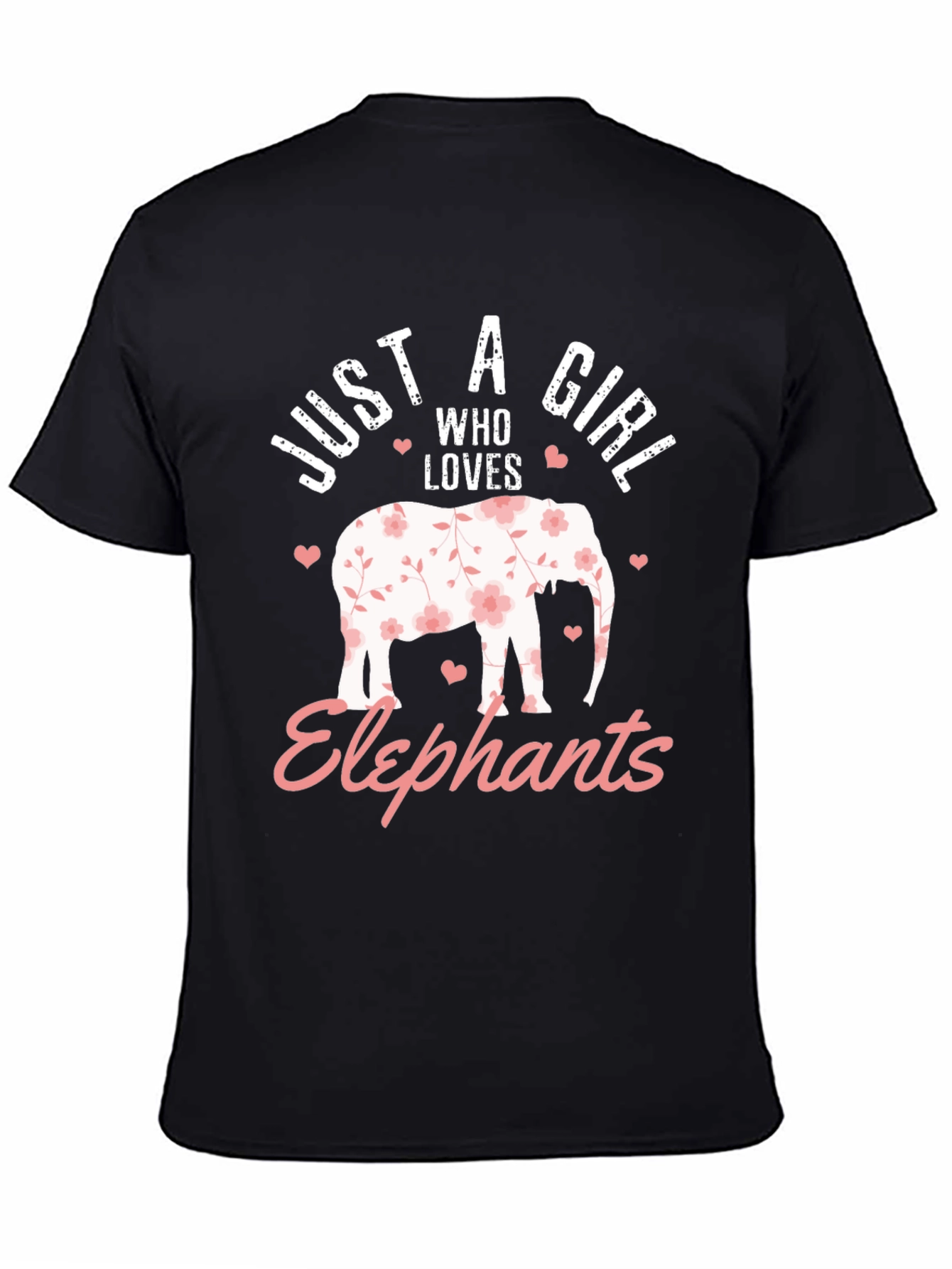 Just A Girl Who Loves Elephants T-Shirt