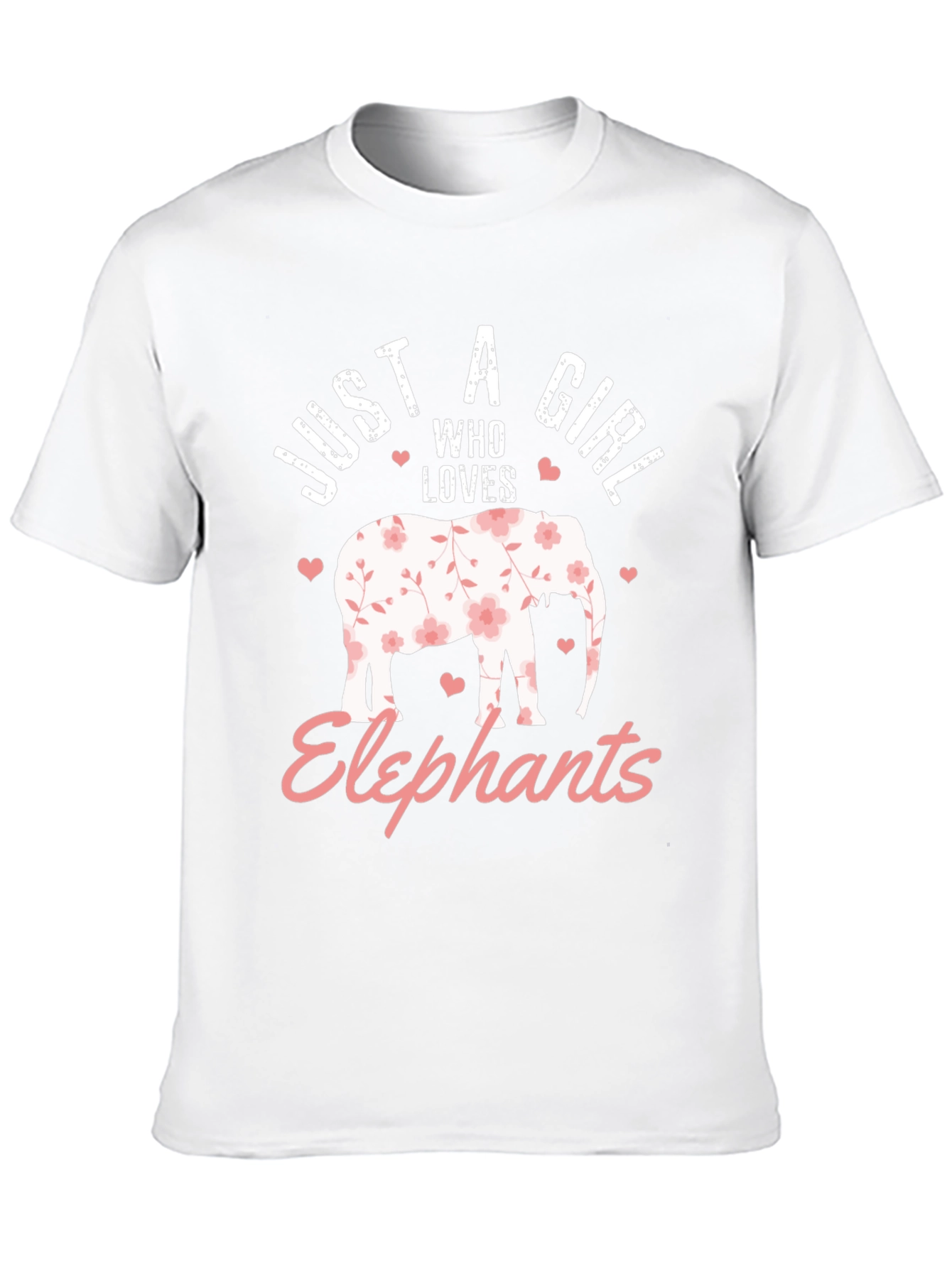 Just A Girl Who Loves Elephants T-Shirt