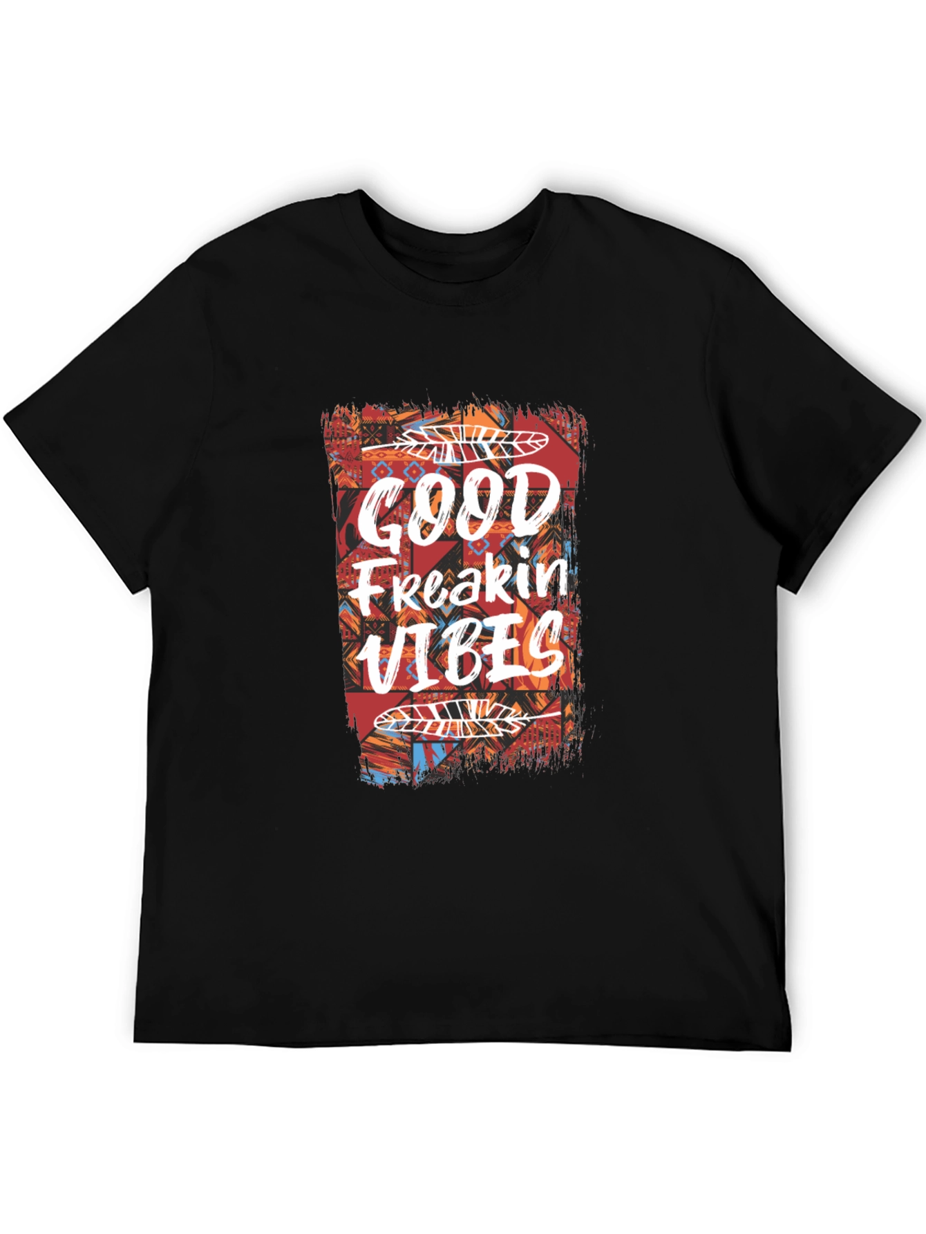 Good Freakin Vibes Graphic Tee - Casual Comfort