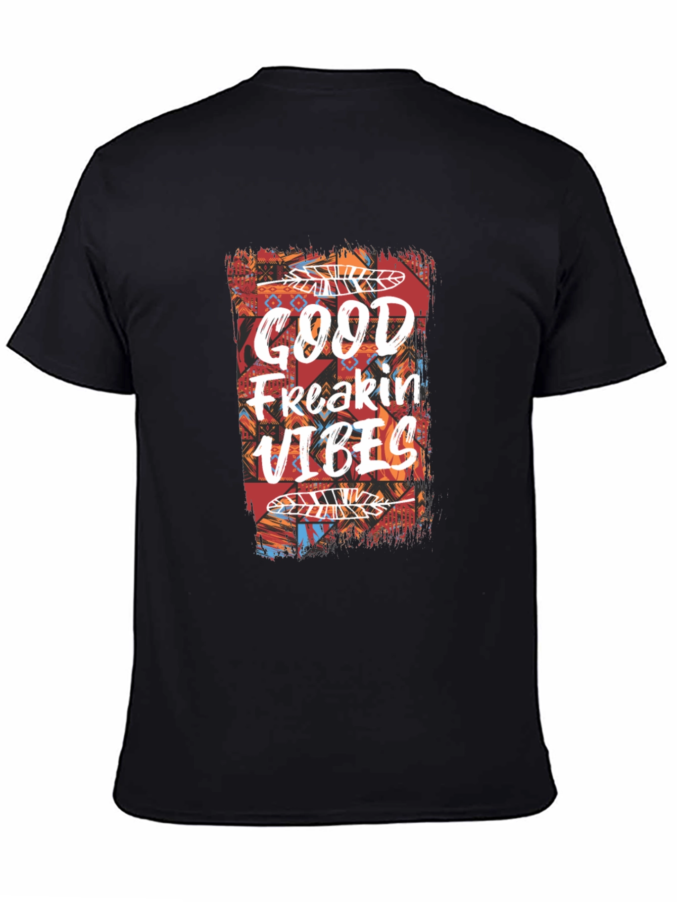 Good Freakin Vibes Graphic Tee - Casual Comfort