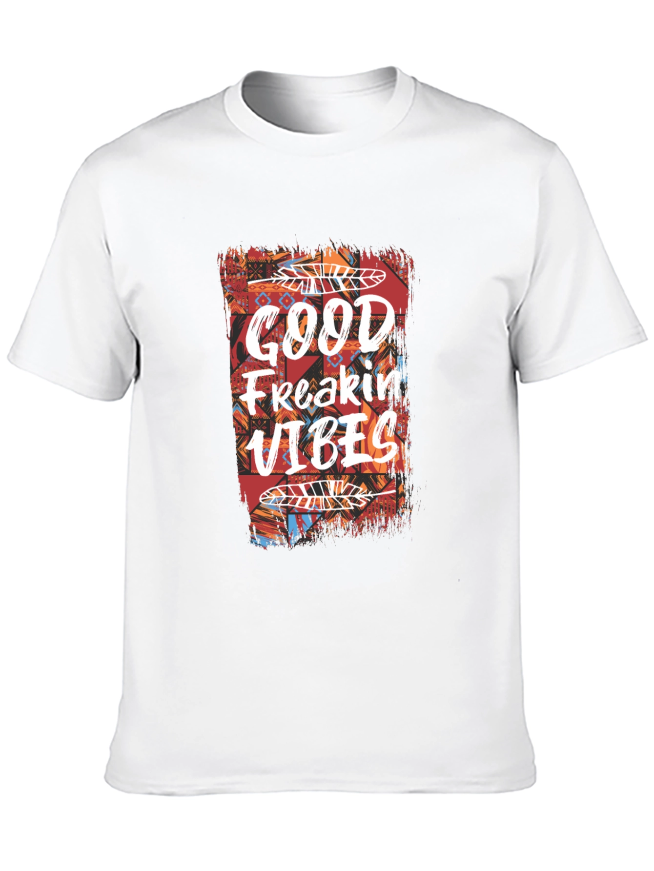 Good Freakin Vibes Graphic Tee - Casual Comfort