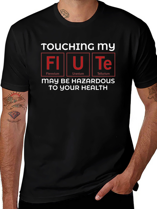 Funny Periodic Table Flute T-Shirt