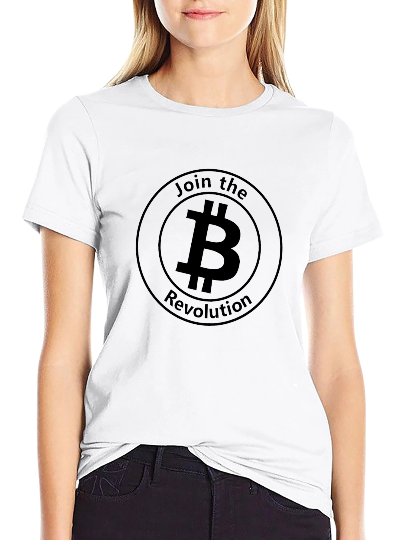 Bitcoin Revolution Black T-Shirt