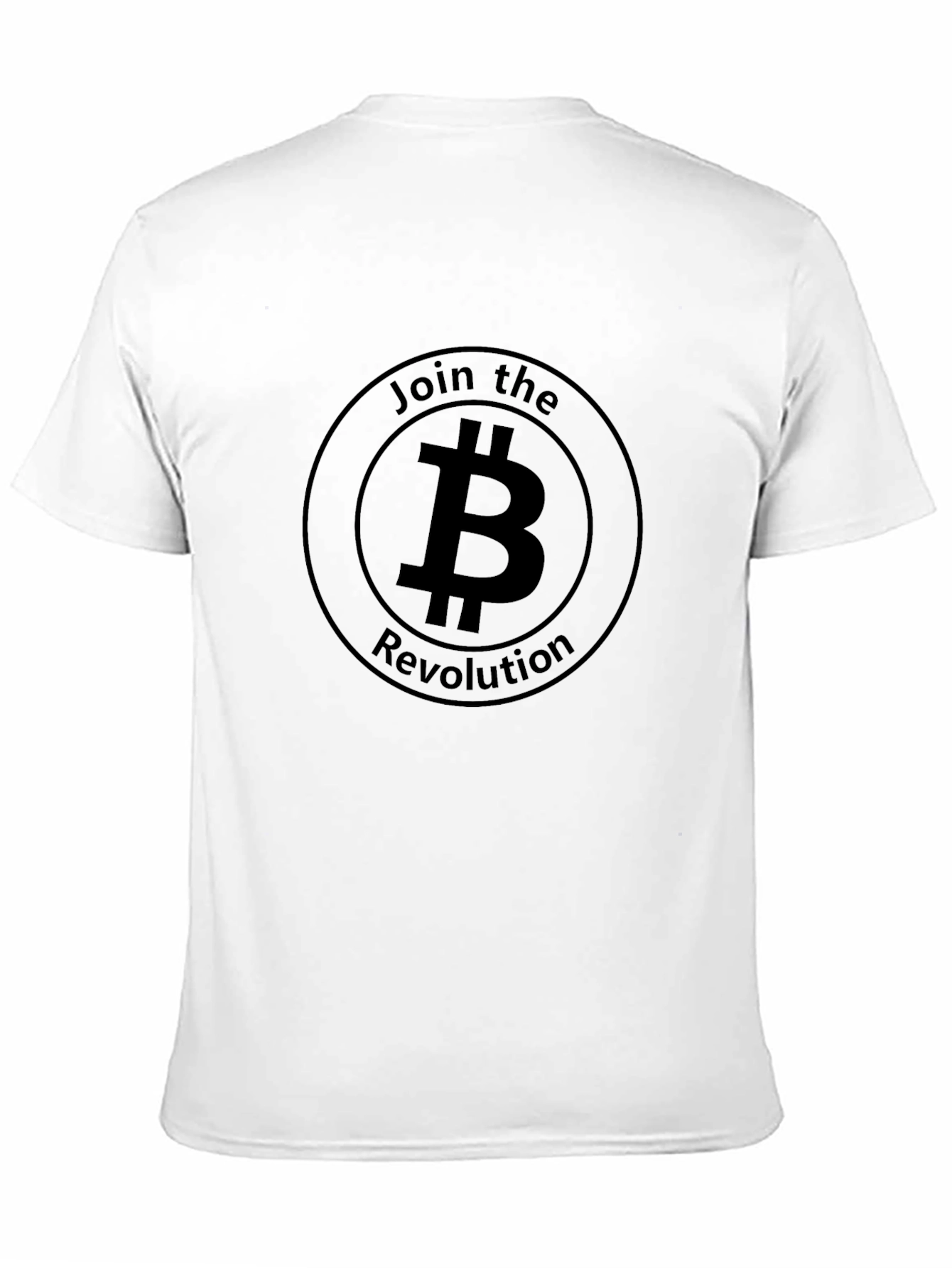 Bitcoin Revolution Black T-Shirt