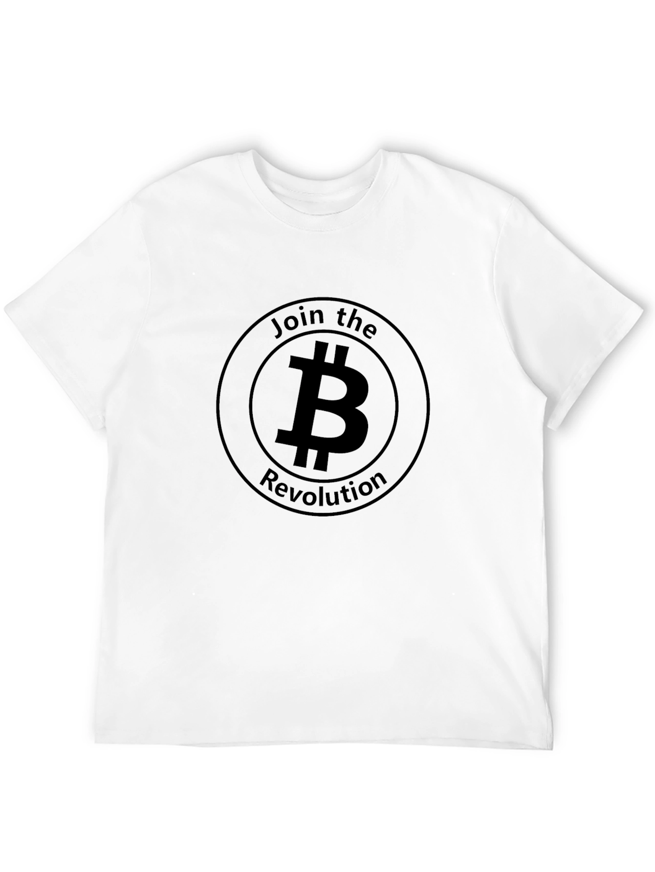 Bitcoin Revolution Black T-Shirt