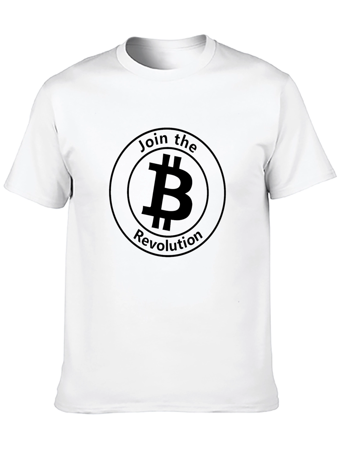 Bitcoin Revolution Black T-Shirt