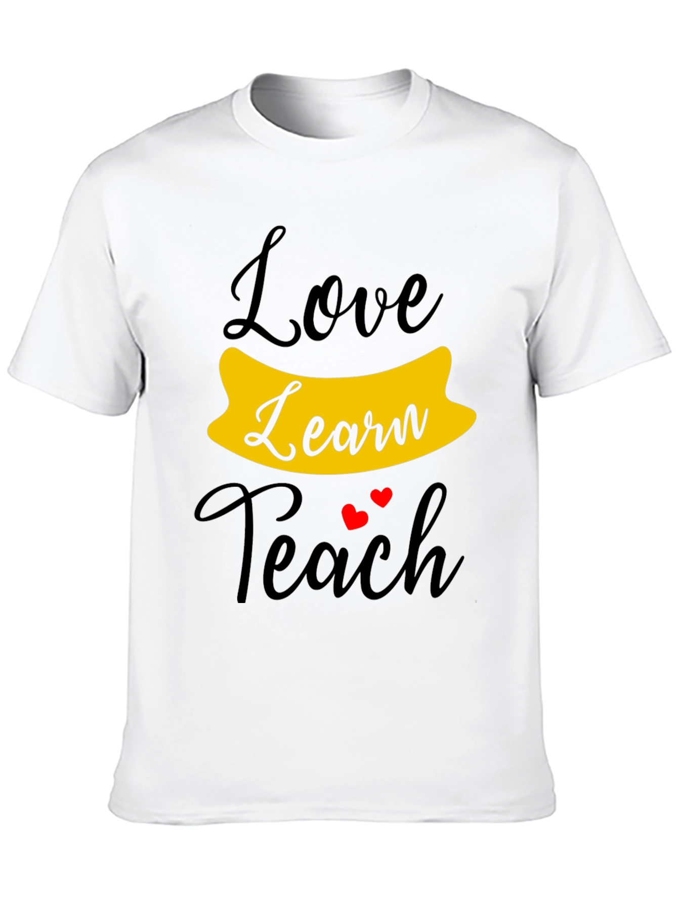 Love Learn Teach Graphic T-Shirt