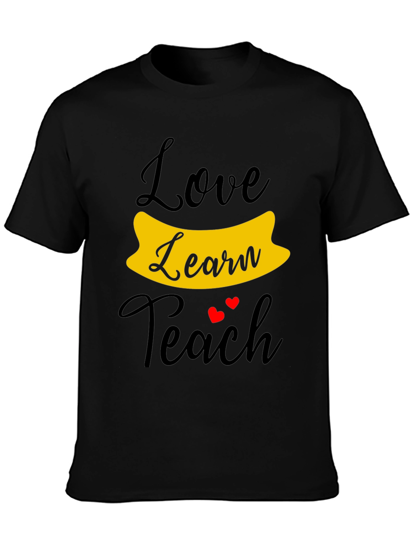 Love Learn Teach Graphic T-Shirt