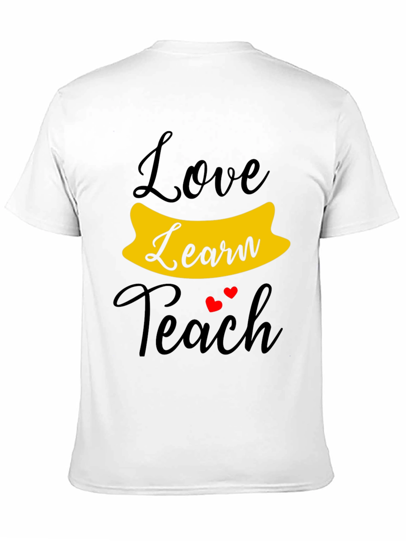 Love Learn Teach Graphic T-Shirt