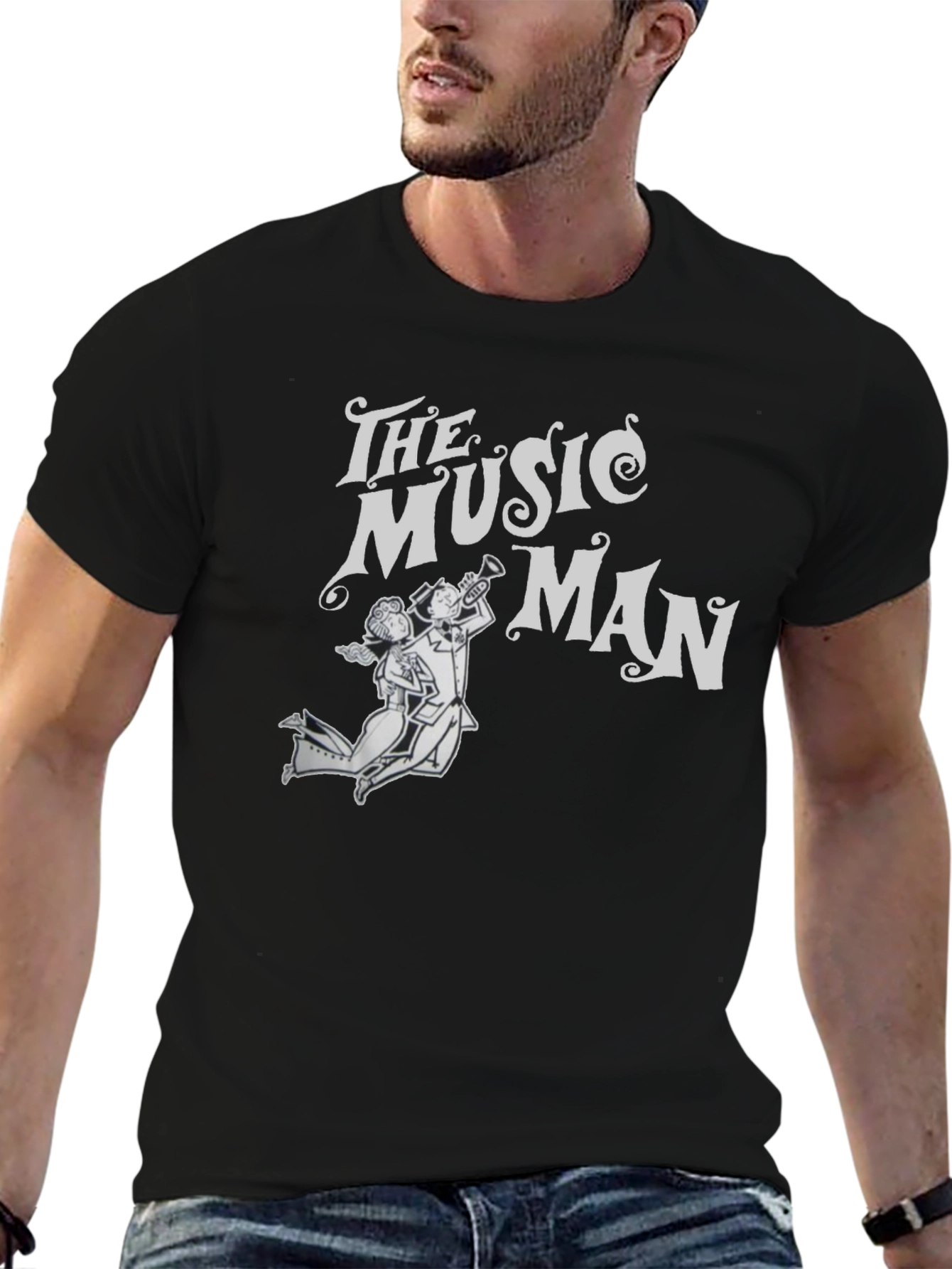 The Music Man T-Shirt - Classic Graphic Tee