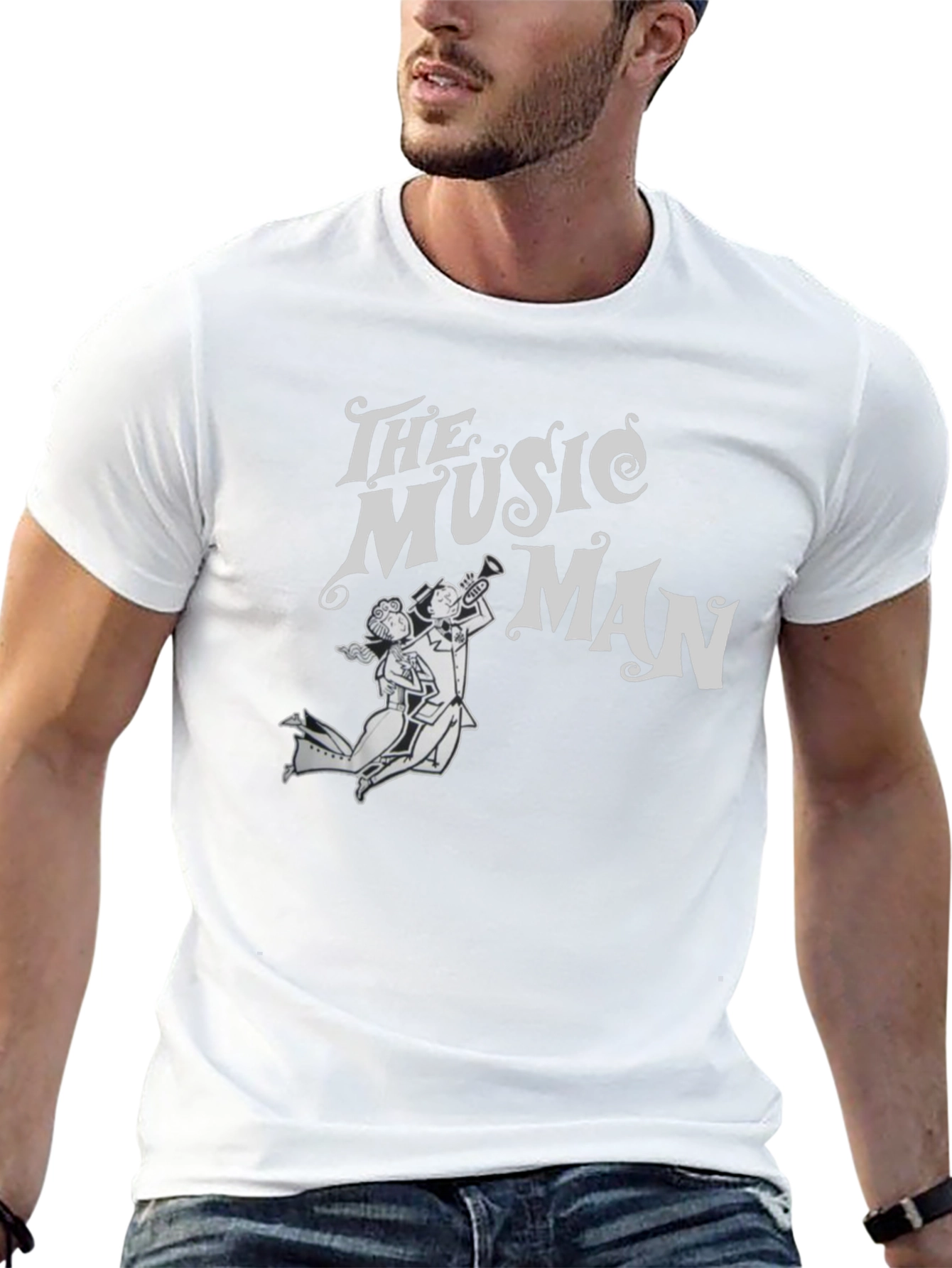 The Music Man T-Shirt - Classic Graphic Tee