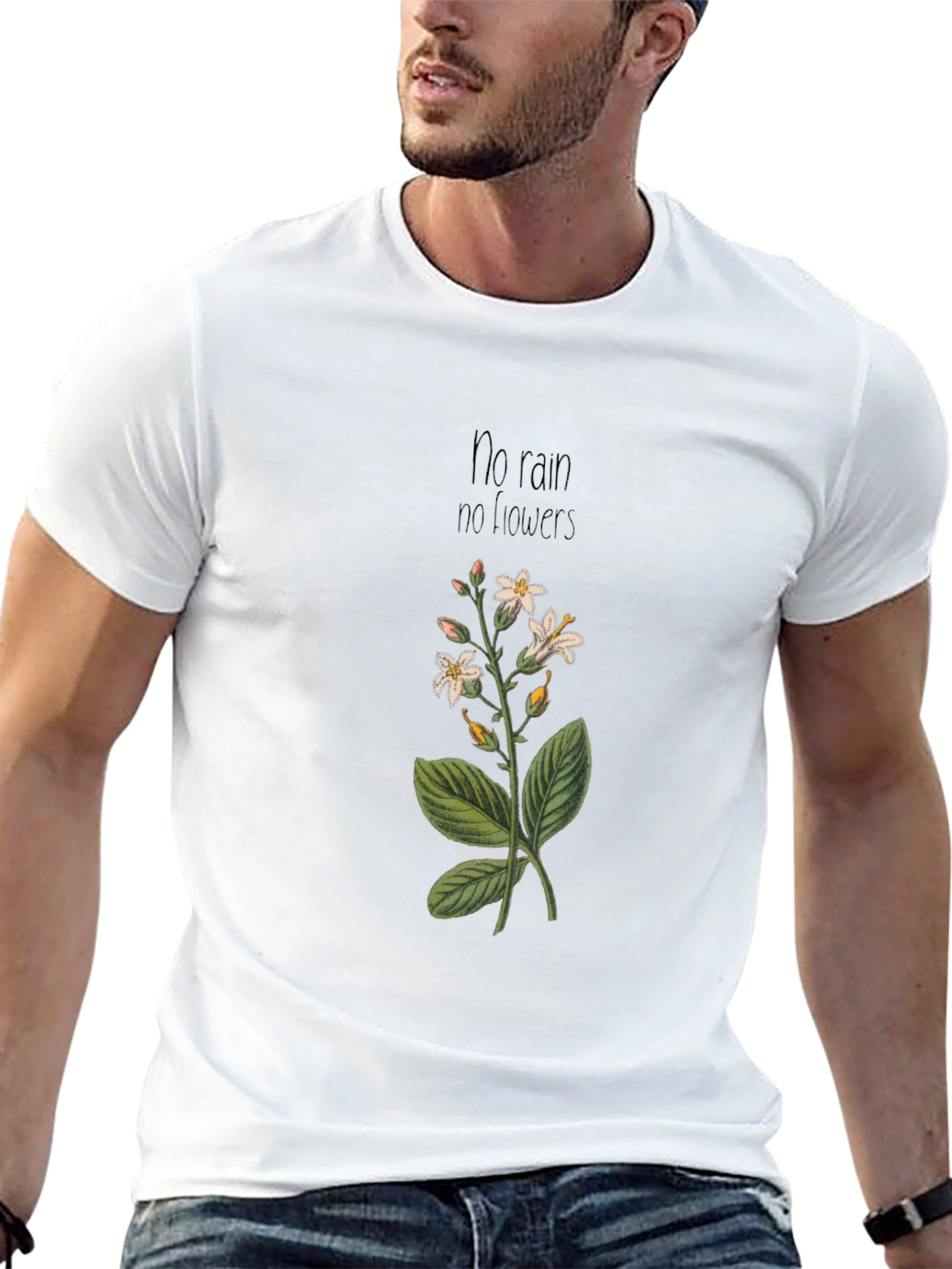 No Rain No Flowers Graphic Tee