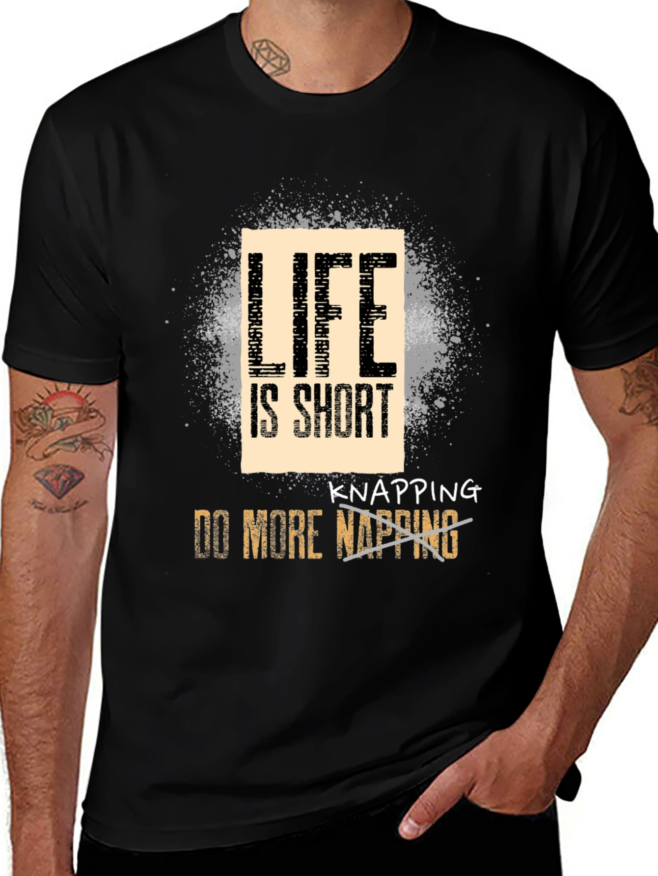 Life is Short Knapping T-Shirt