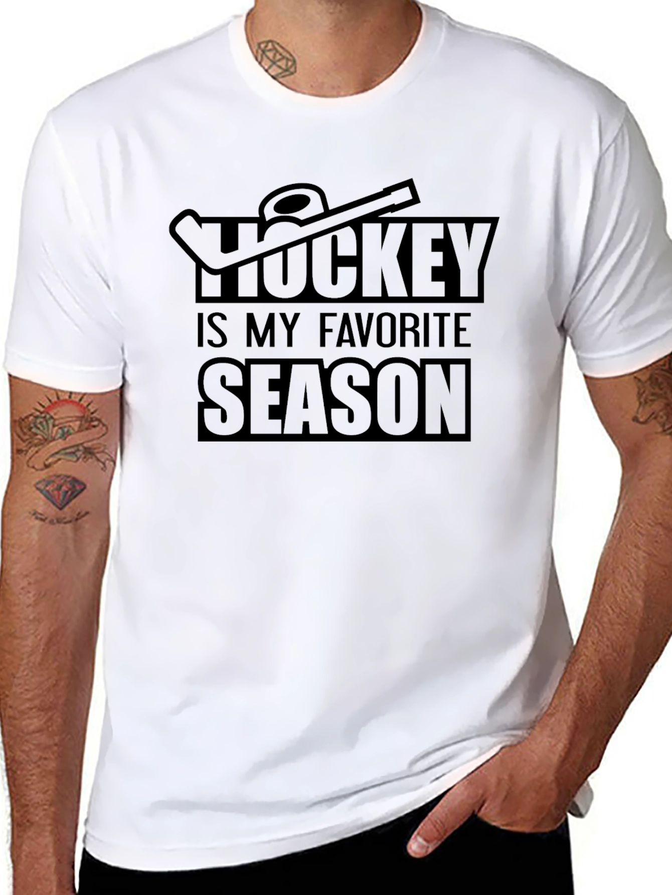 Hockey is My Favorite Season Graphic Tee