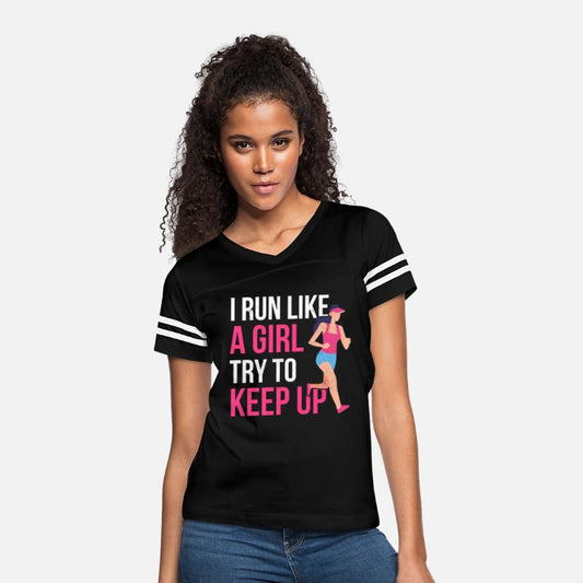 Run Like A Girl Runner Apparel for Women Kids