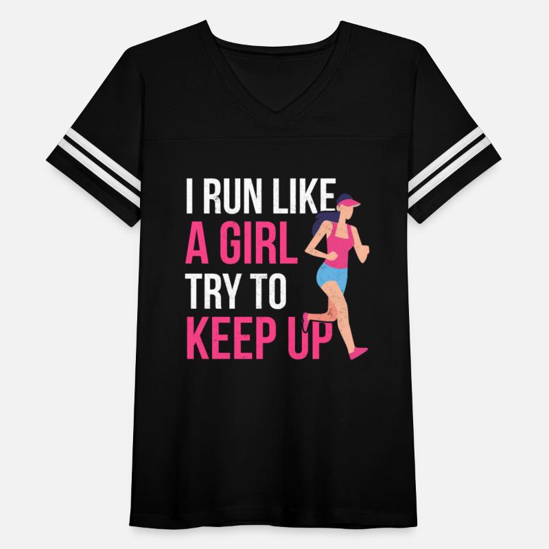 Run Like A Girl Runner Apparel for Women Kids