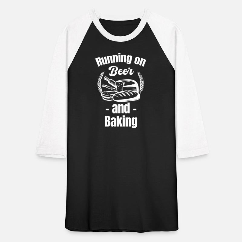 Running On Beer And Baking Funny Baker Dad
