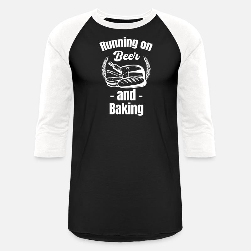 Running On Beer And Baking Funny Baker Dad