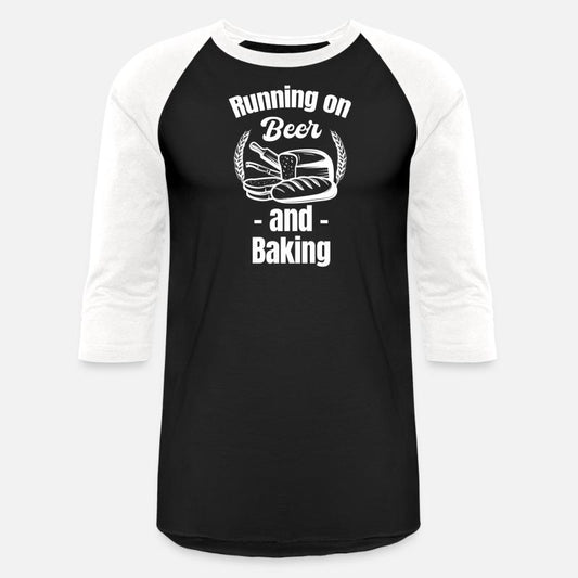Running On Beer And Baking Funny Baker Dad