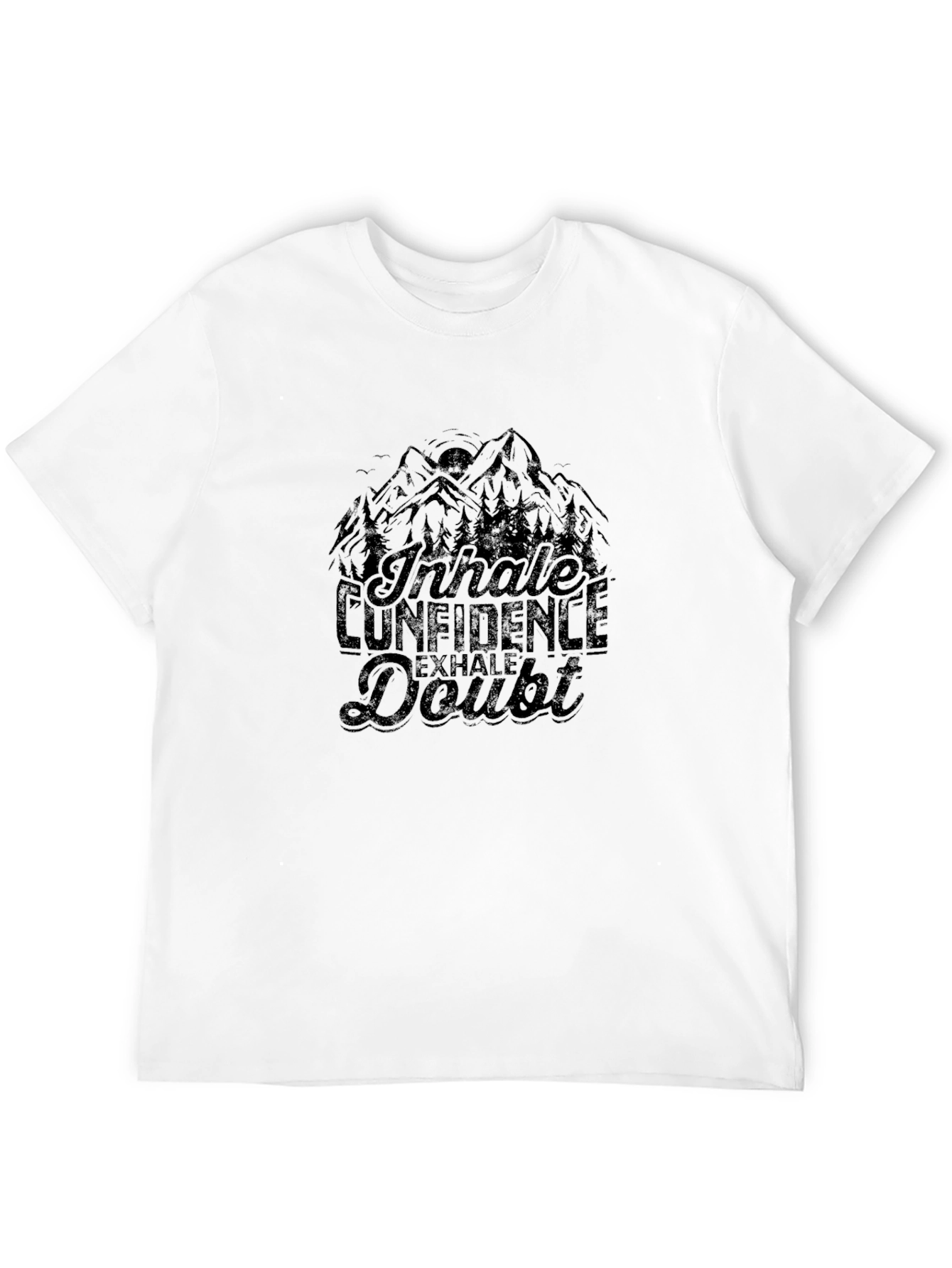 Inhale Confidence T-Shirt - Motivational Design