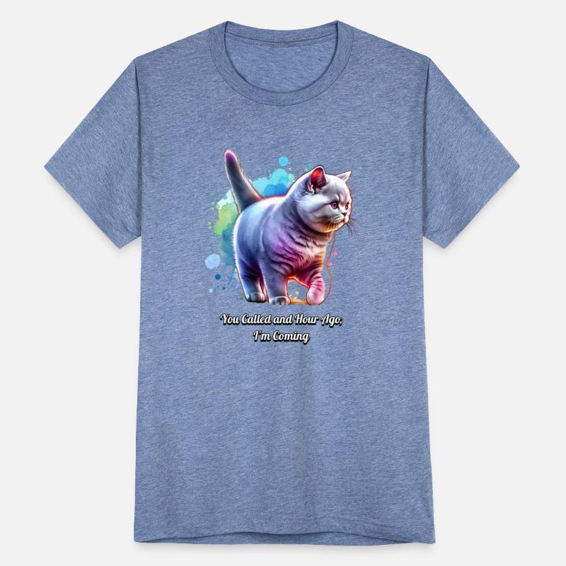 Russian Blue Cat: You Called An Hour Ago..