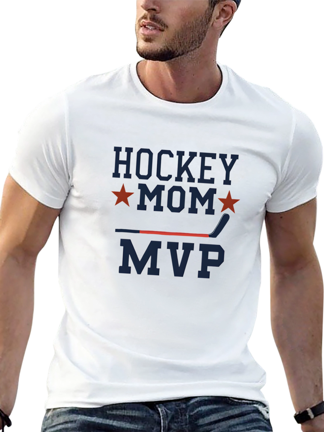 Hockey Mom MVP Graphic Tee