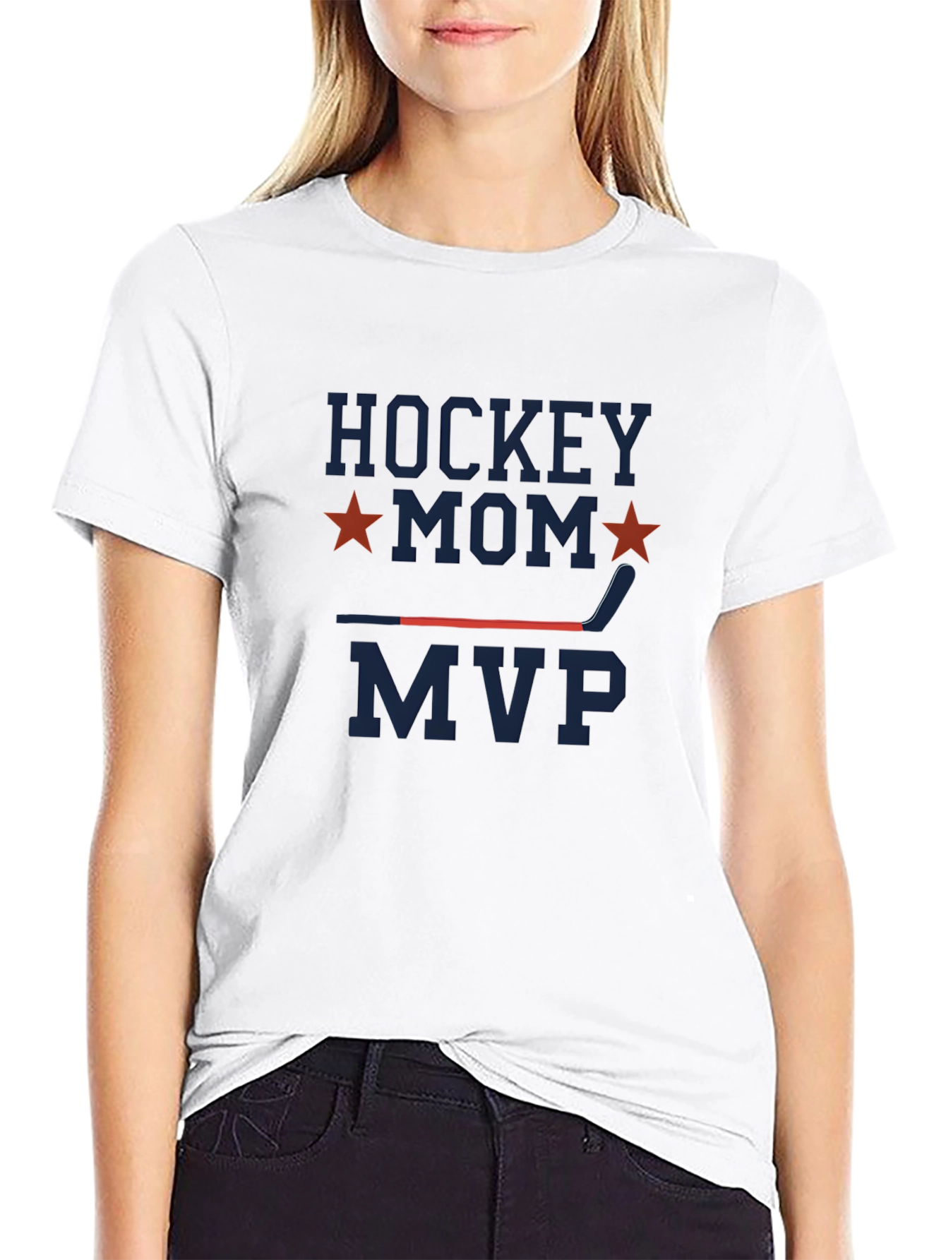 Hockey Mom MVP Graphic Tee