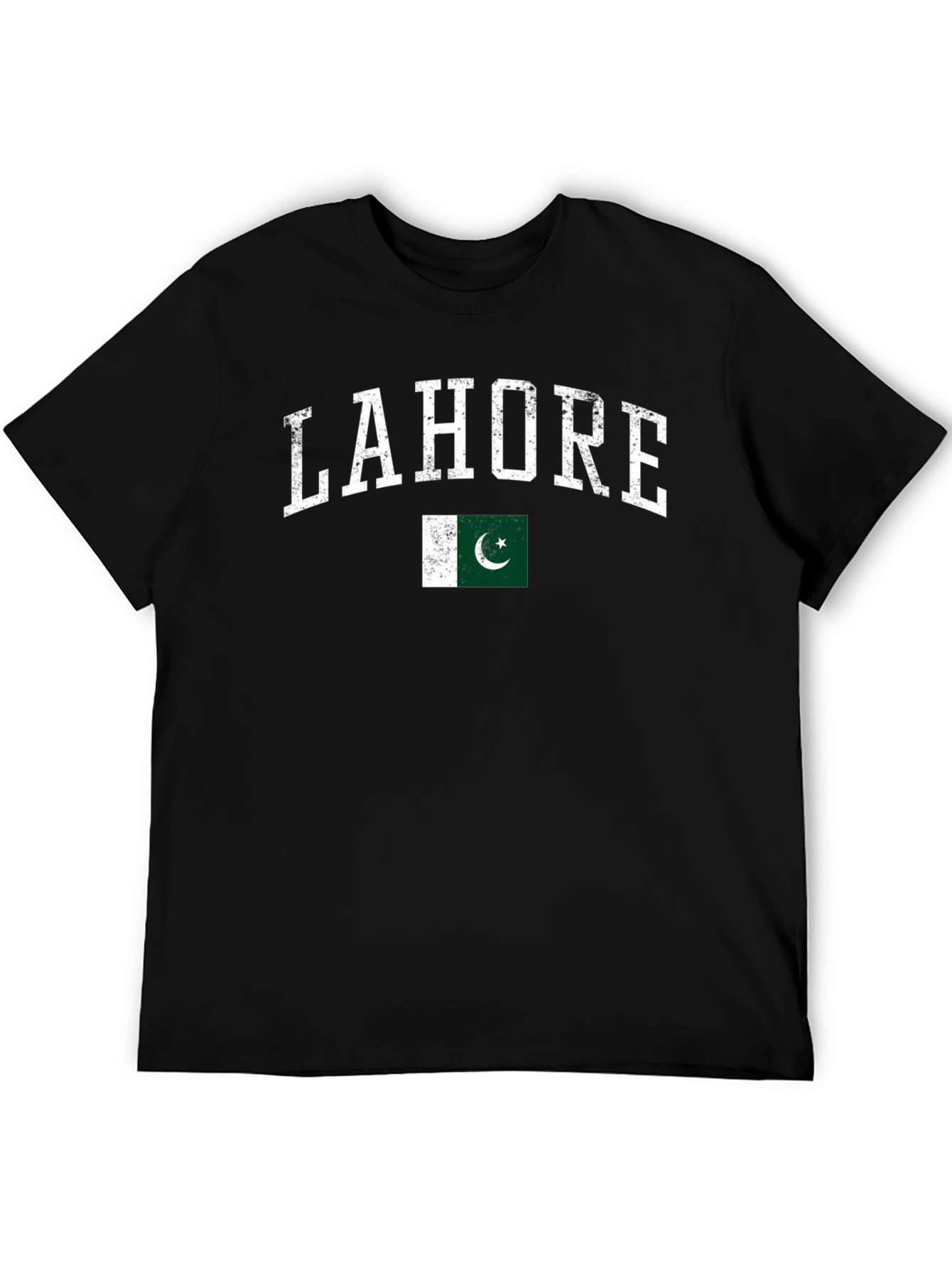 Lahore Pakistan Flag Graphic T-Shirt