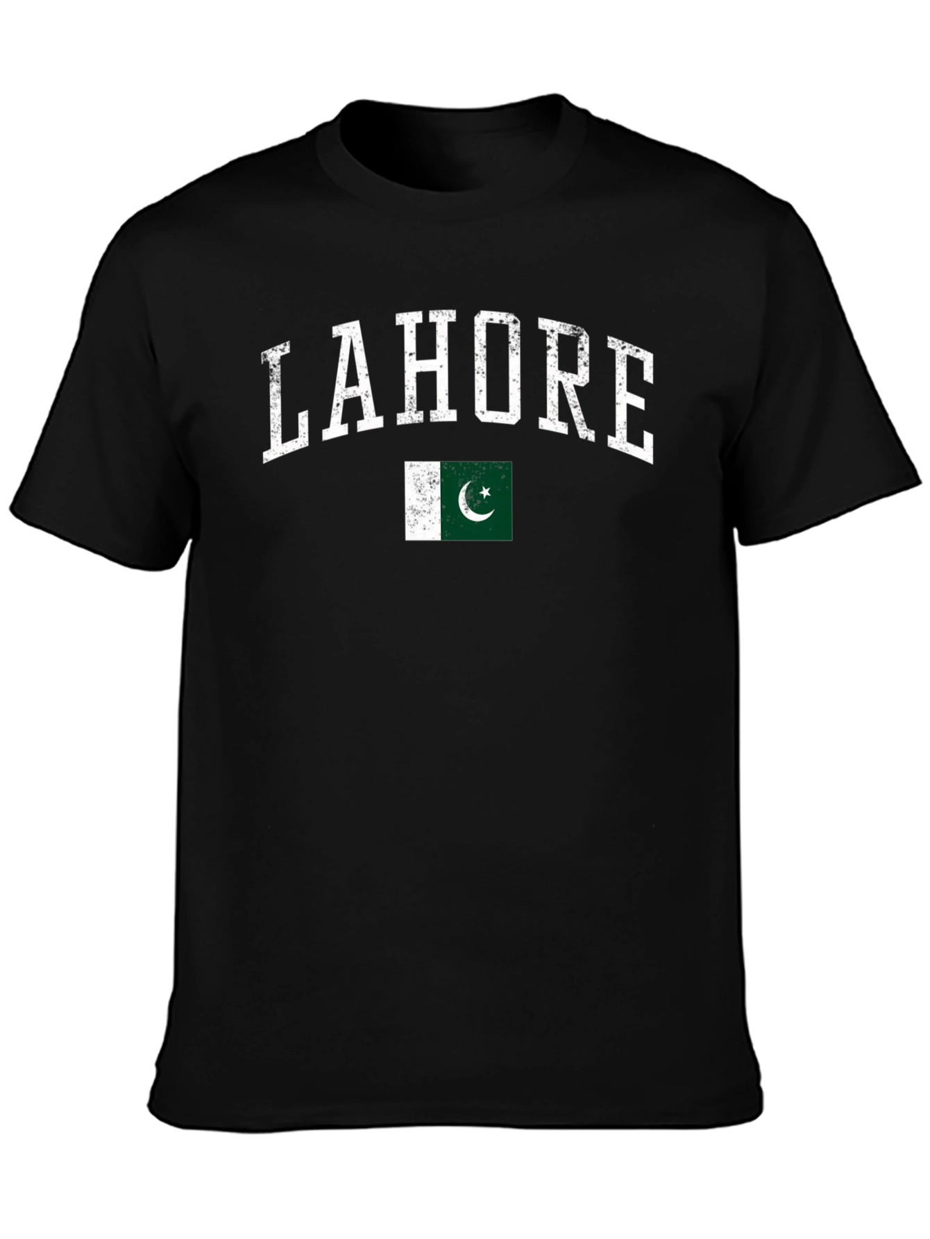 Lahore Pakistan Flag Graphic T-Shirt