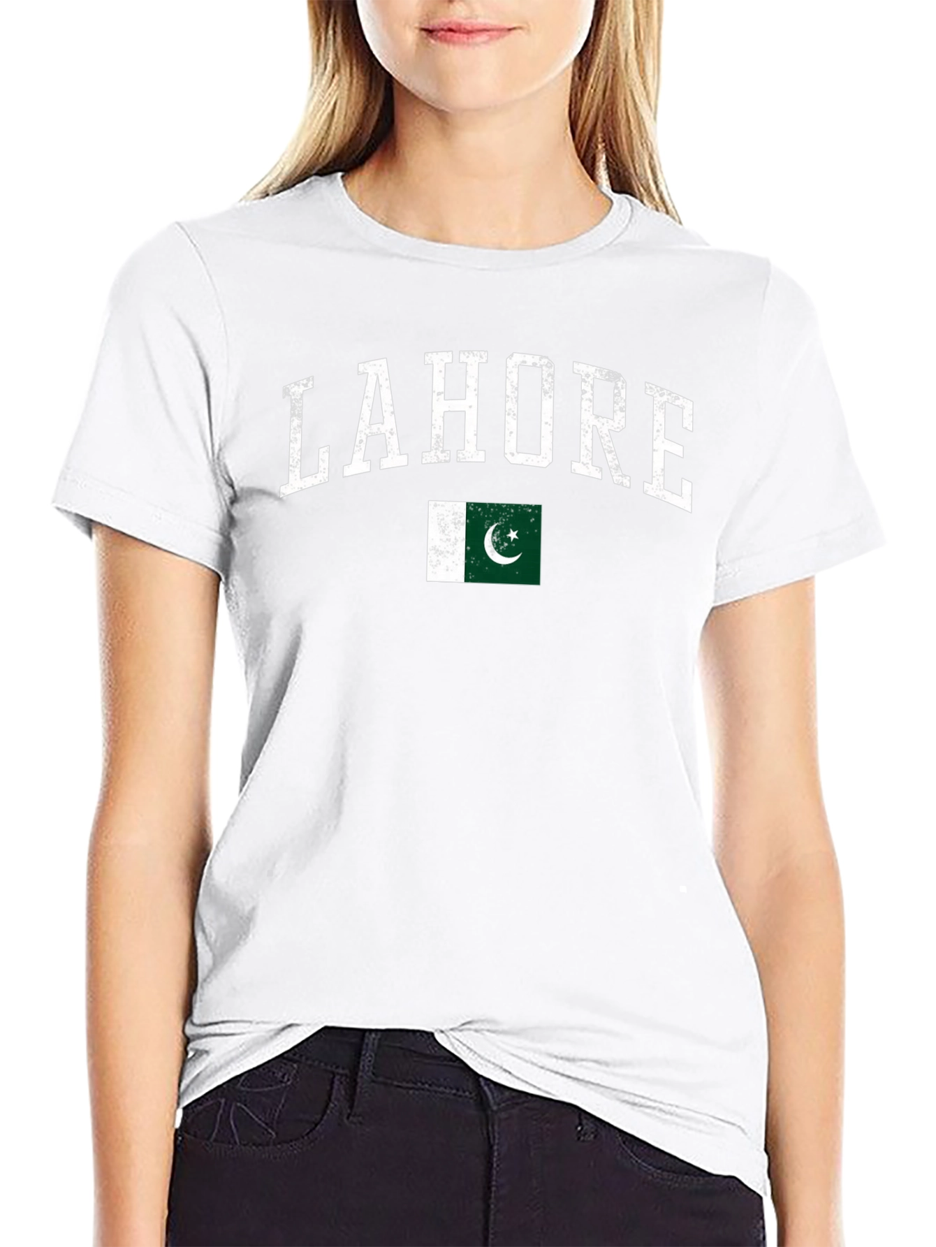 Lahore Pakistan Flag Graphic T-Shirt