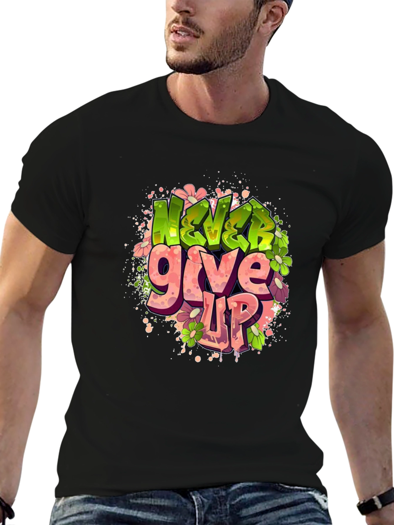 Never Give Up T-Shirt