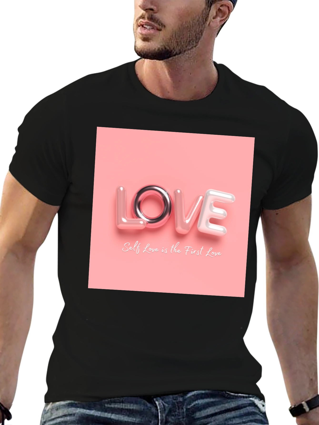 Love First T-Shirt Valentines Day Graphic Tee