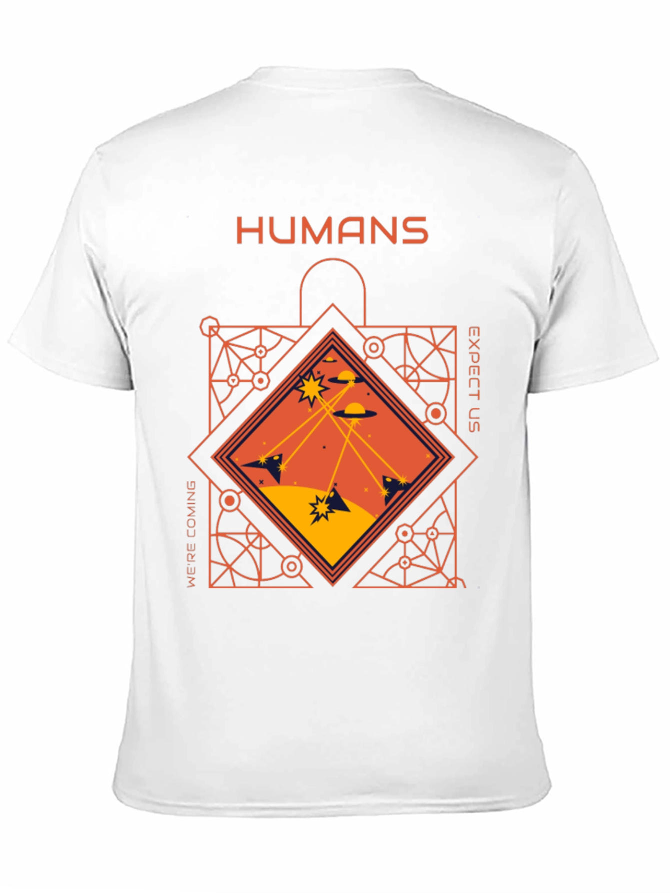 Humans Expect Us T-Shirt Sci-Fi Tee