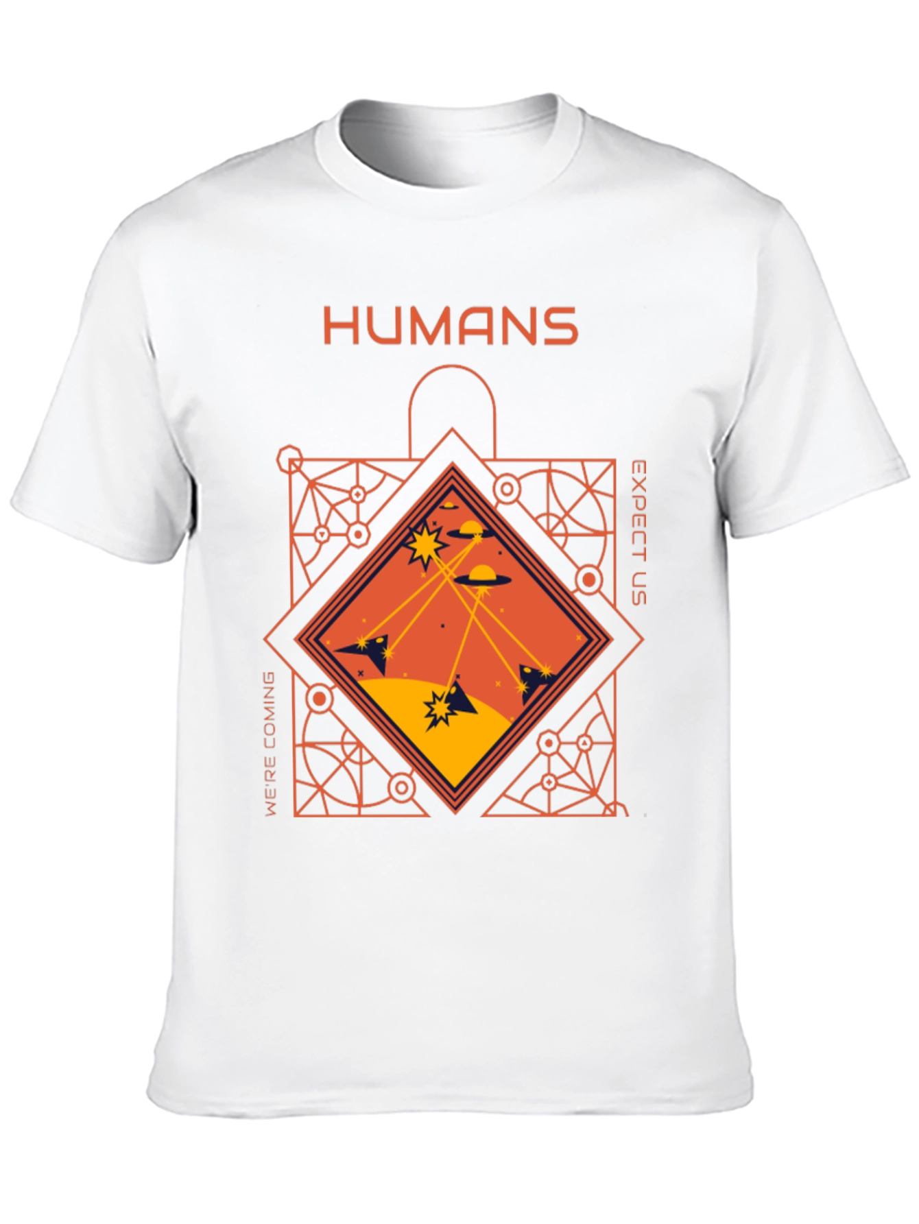 Humans Expect Us T-Shirt Sci-Fi Tee