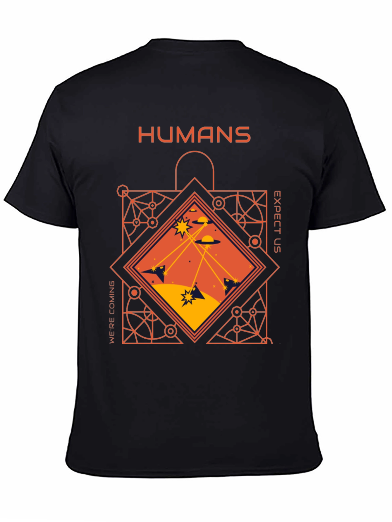 Humans Expect Us T-Shirt Sci-Fi Tee