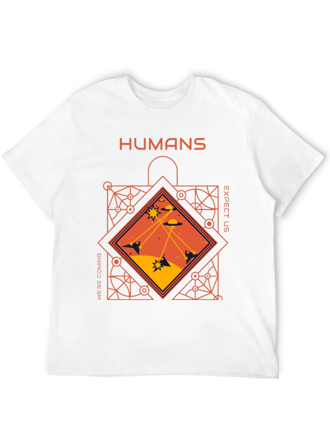 Humans Expect Us T-Shirt Sci-Fi Tee
