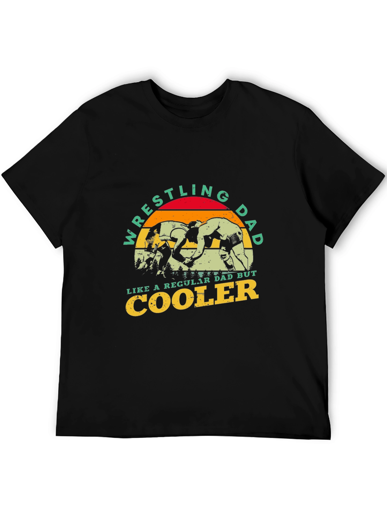 Wrestling Dad T-Shirt - Cool Dad Edition