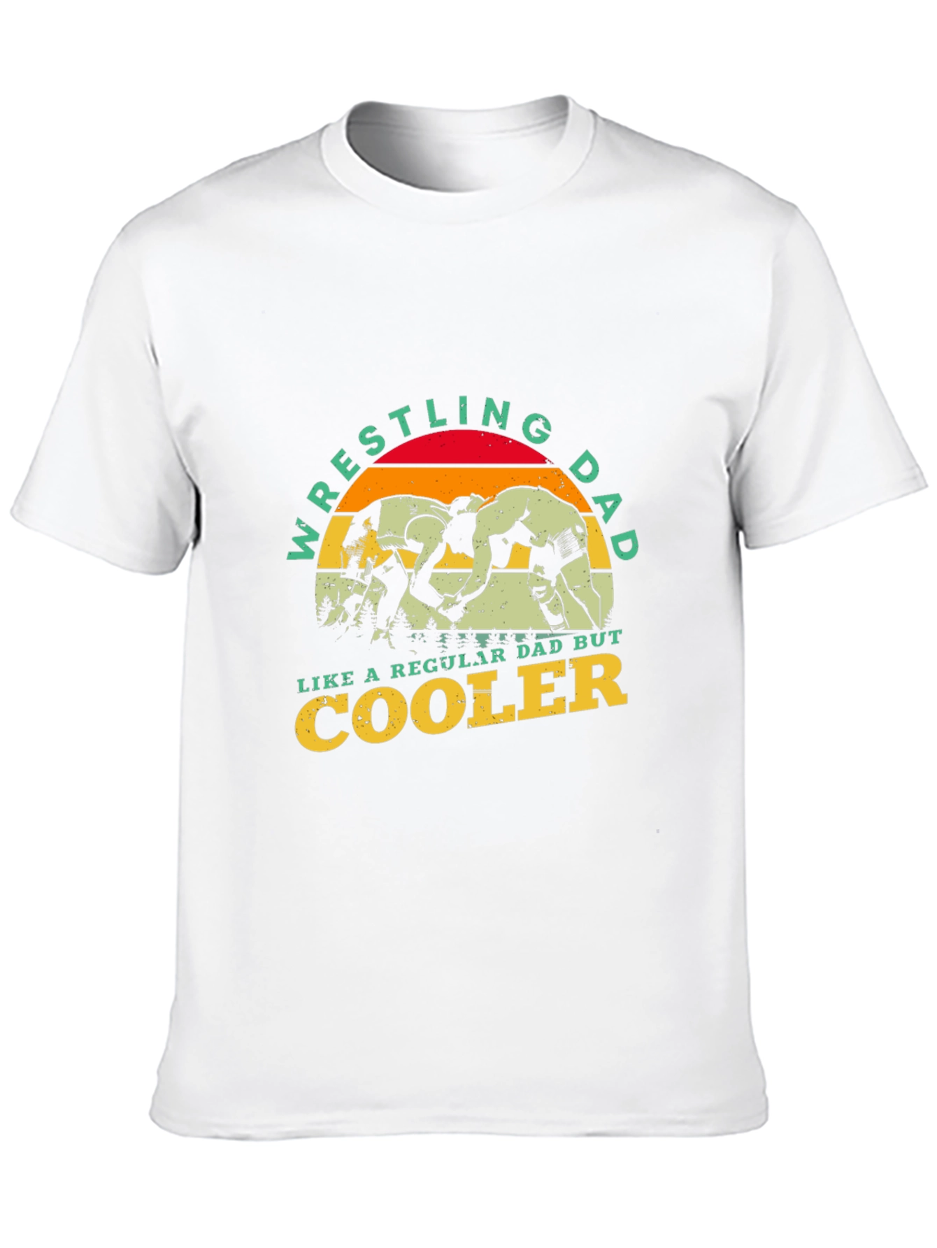 Wrestling Dad T-Shirt - Cool Dad Edition