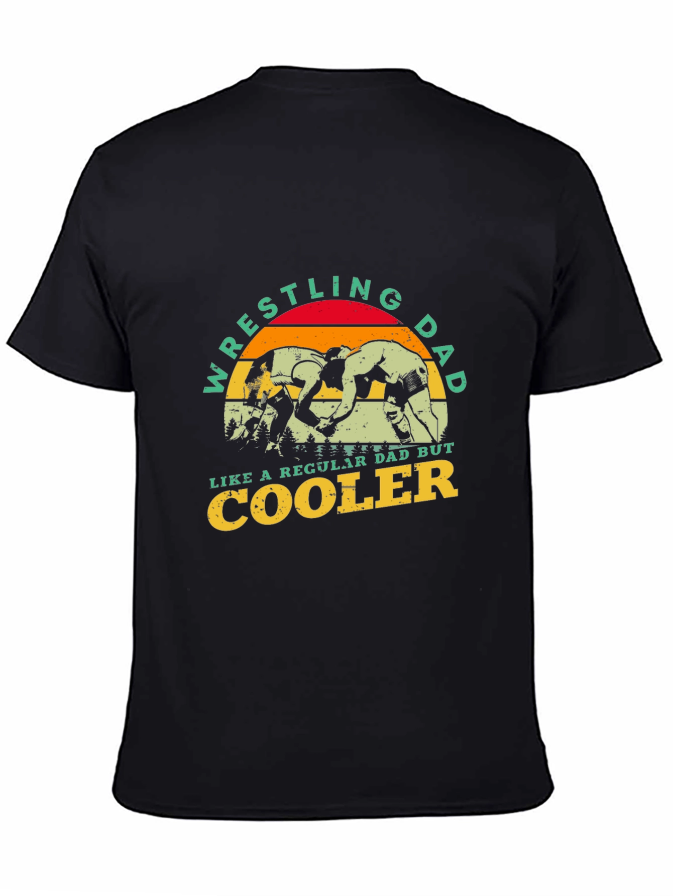 Wrestling Dad T-Shirt - Cool Dad Edition