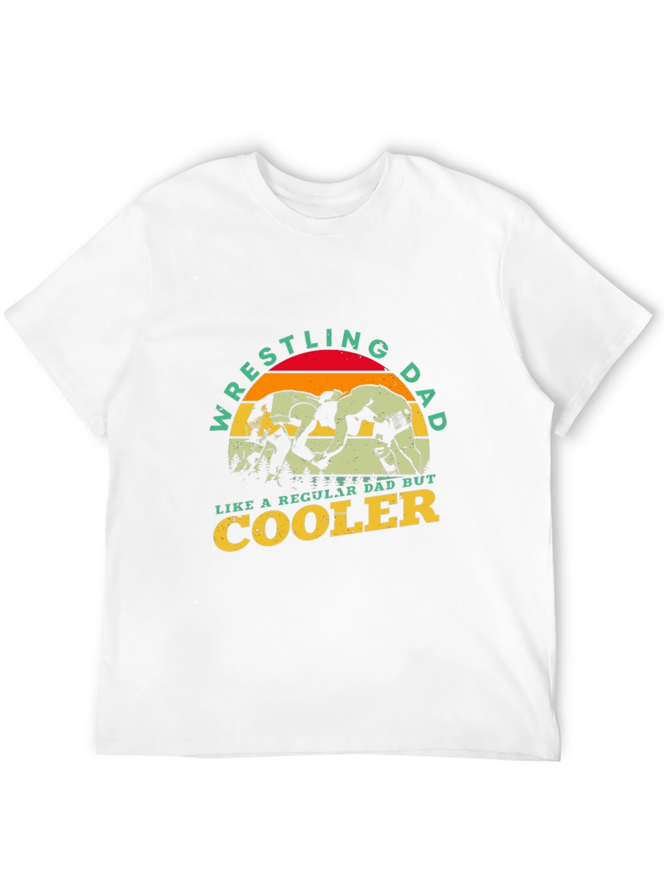 Wrestling Dad T-Shirt - Cool Dad Edition