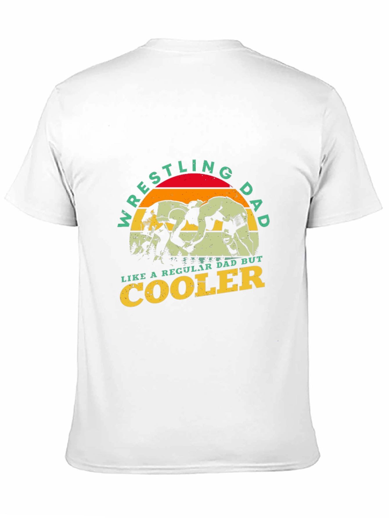Wrestling Dad T-Shirt - Cool Dad Edition