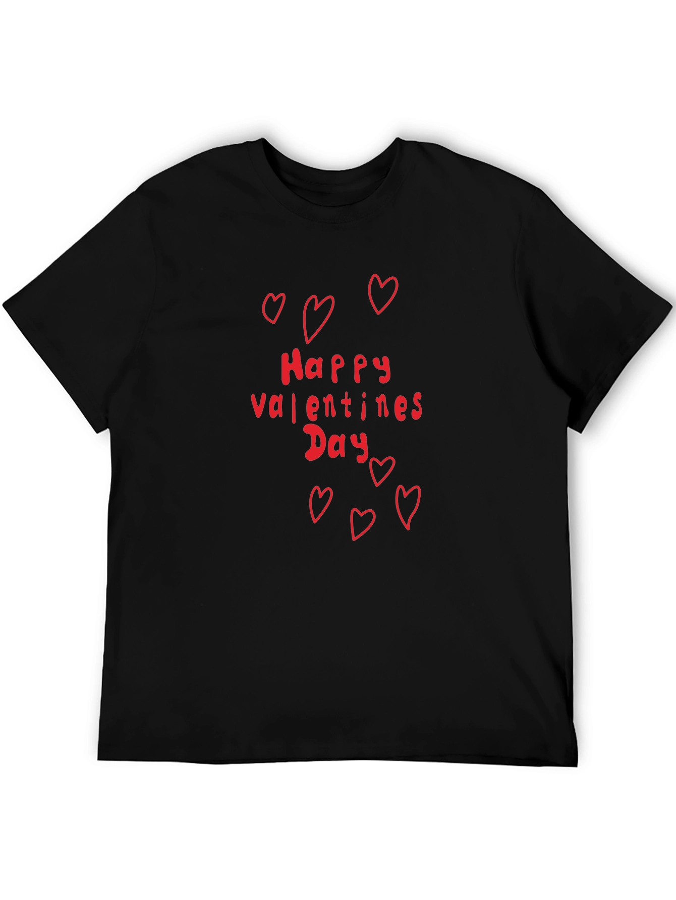Happy Valentines Day T-Shirt Heart Graphic Tee