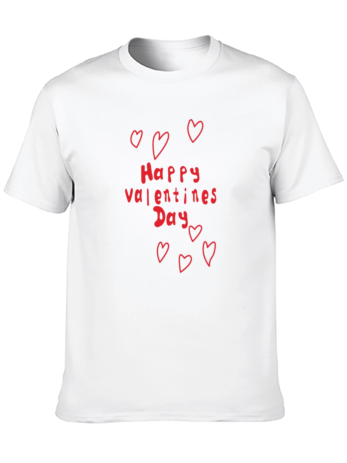 Happy Valentines Day T-Shirt Heart Graphic Tee