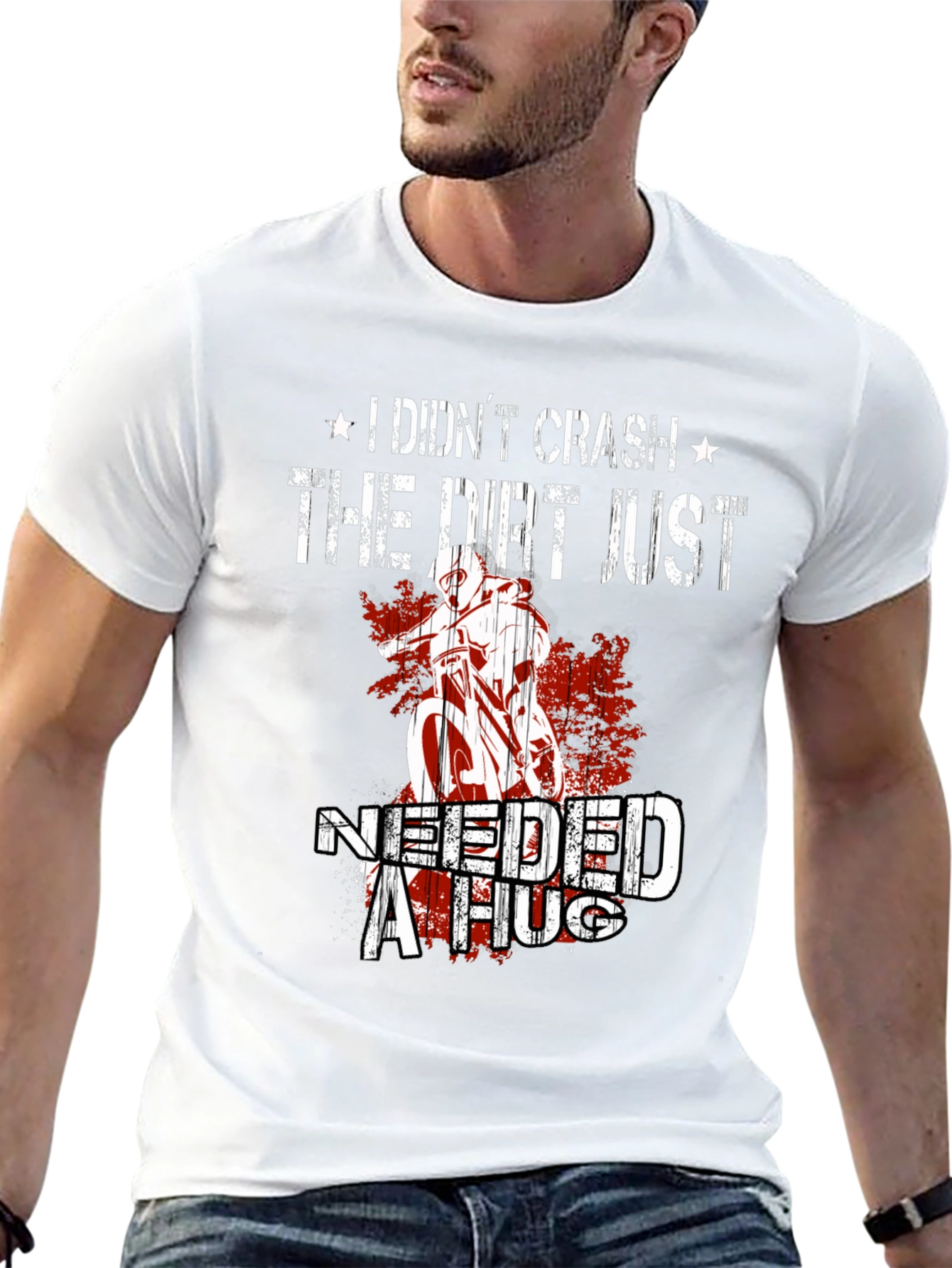 Dirt Bike Hug T-Shirt