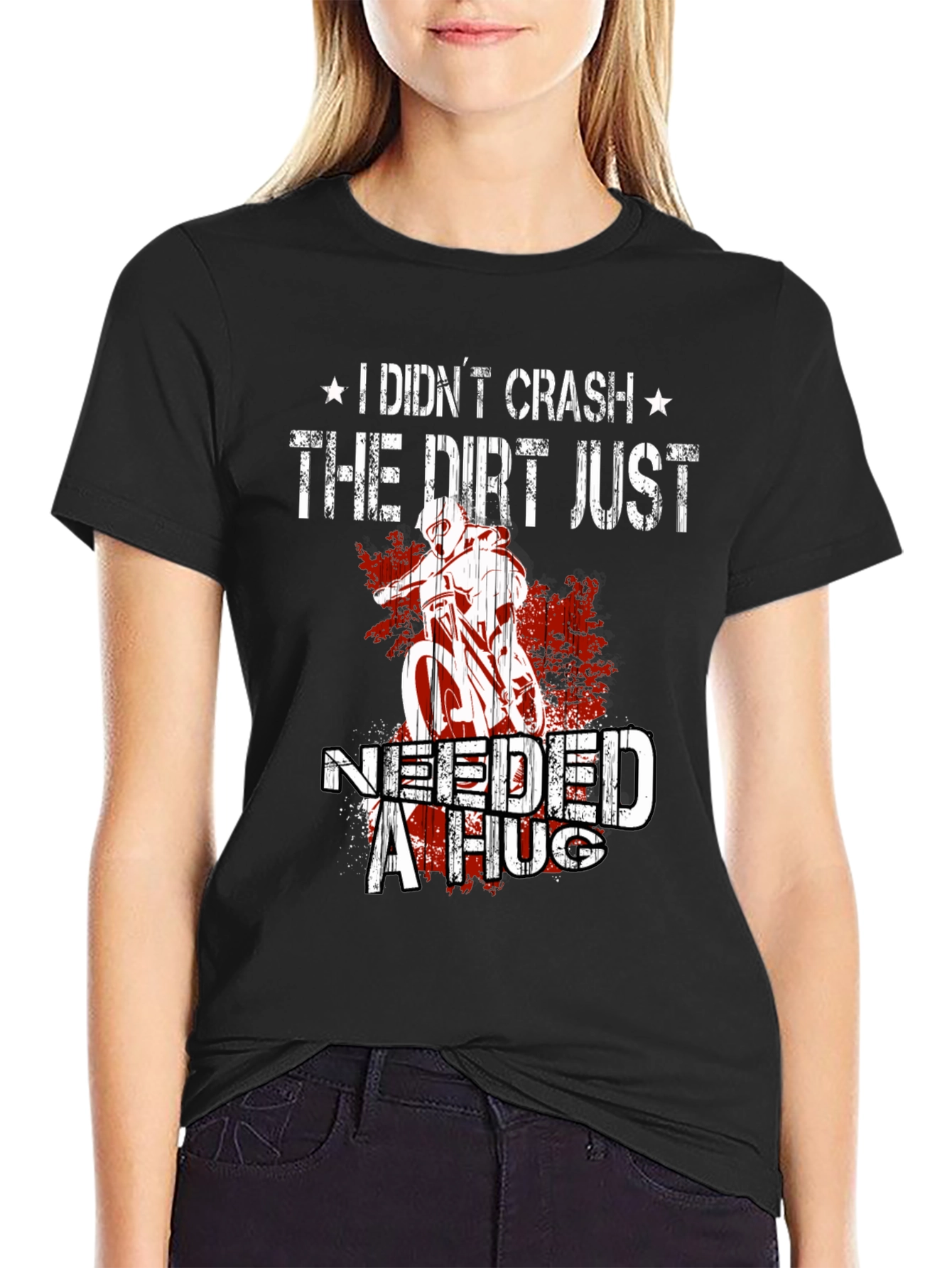 Dirt Bike Hug T-Shirt