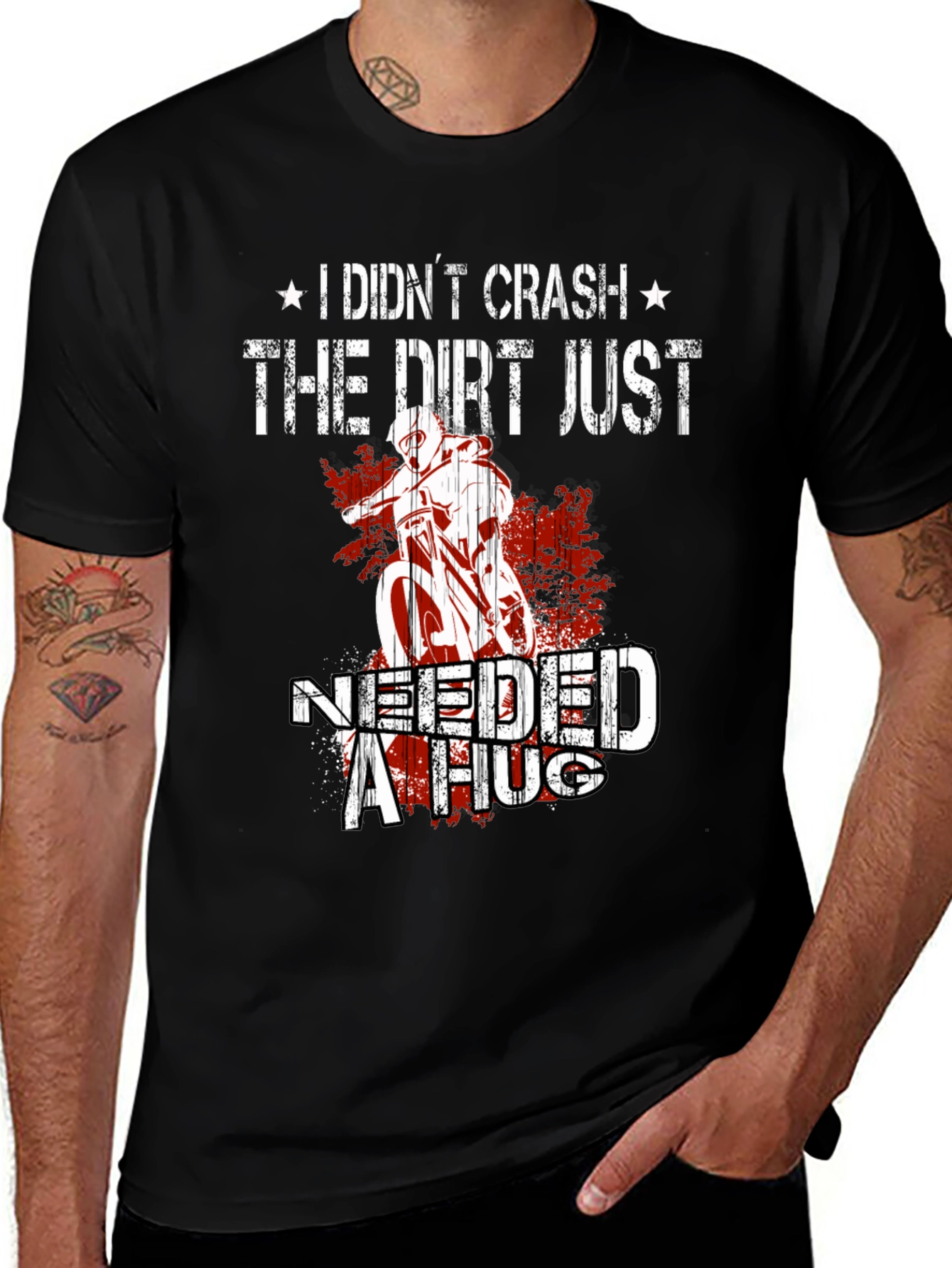 Dirt Bike Hug T-Shirt