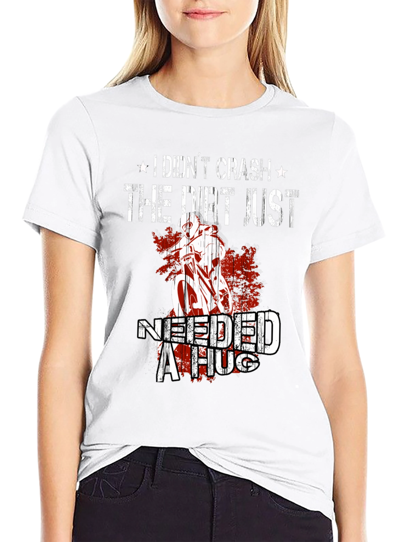 Dirt Bike Hug T-Shirt