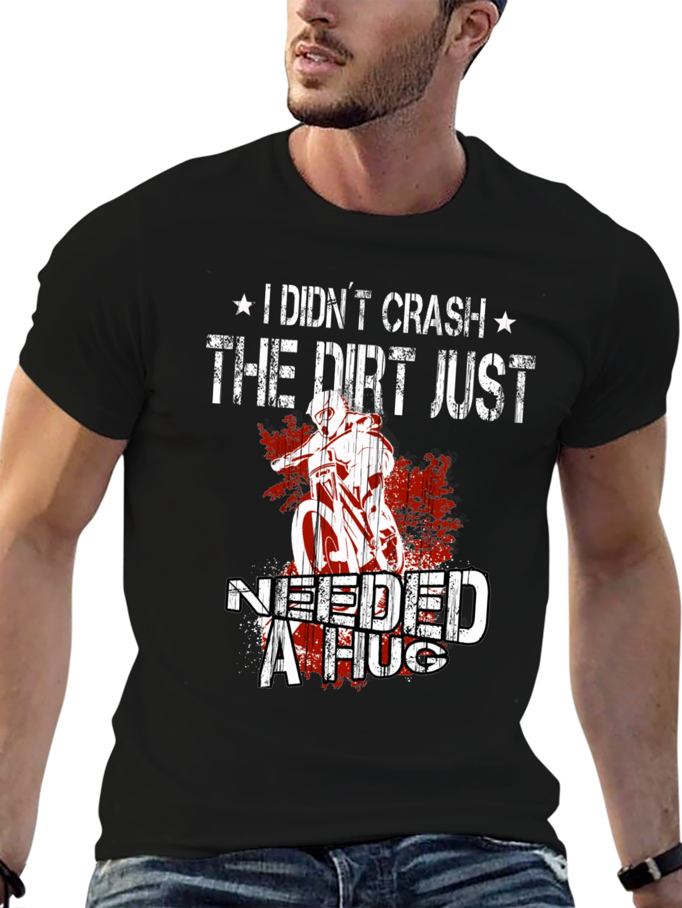 Dirt Bike Hug T-Shirt