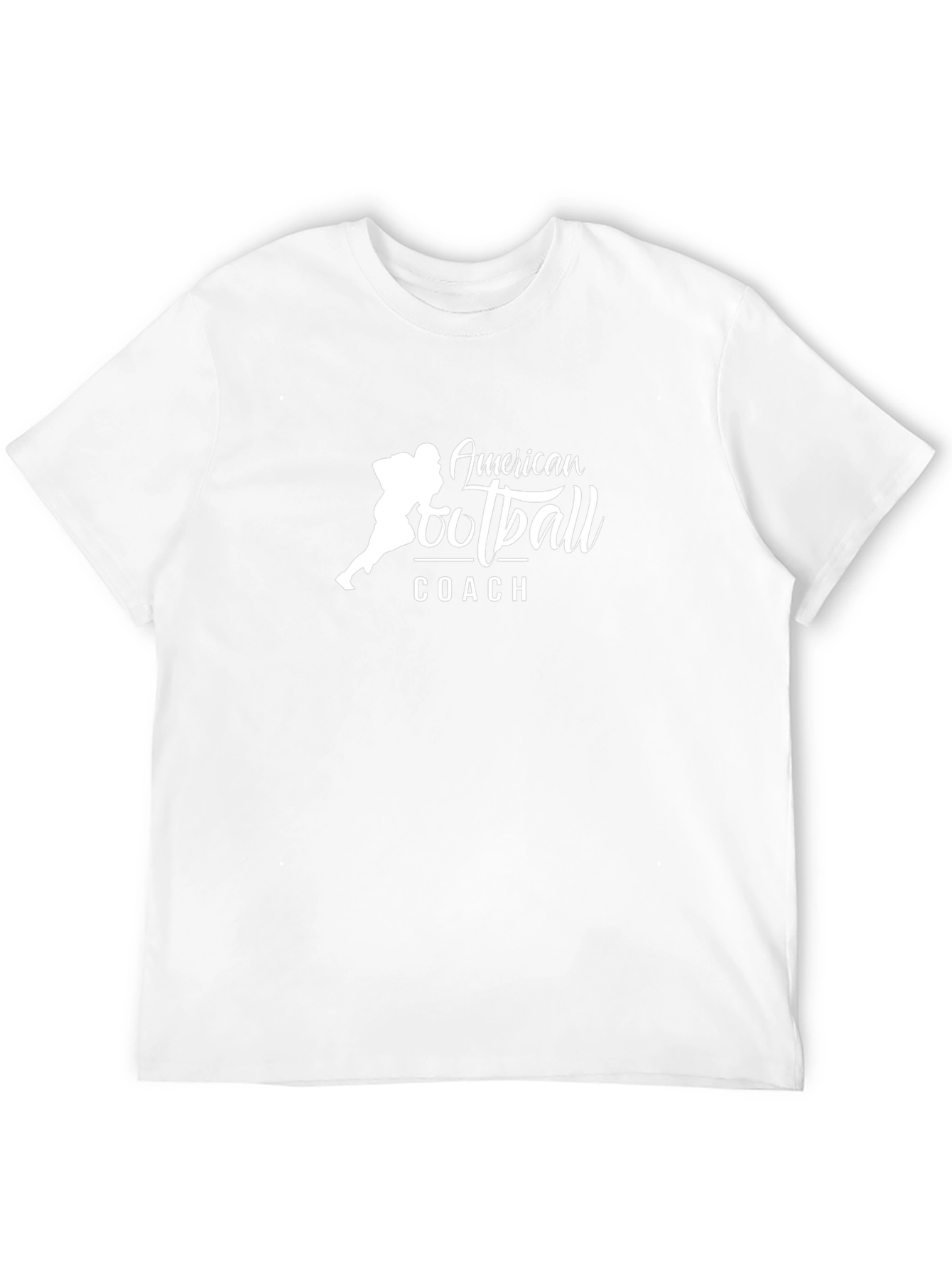 American Football Coach T-Shirt - Black